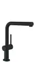 Hansgrohe-HG-Talis-M54-Einhebel-Kuechenmischer-270-Niederdruck-offene-Warmwasserbereiter-1jet-Mattschwarz-72859670 gallery number 1